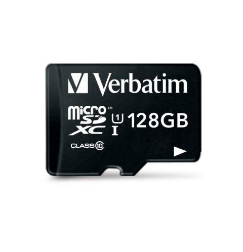 Verbatim microSDXC 128GB Class 10 UHS-I + adapt. 44085 111883-04