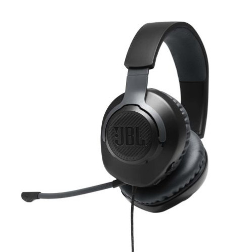 JBL Quantum 100 Wired On-Ear Gaming Headphones with mic Black EU DB2900394-03