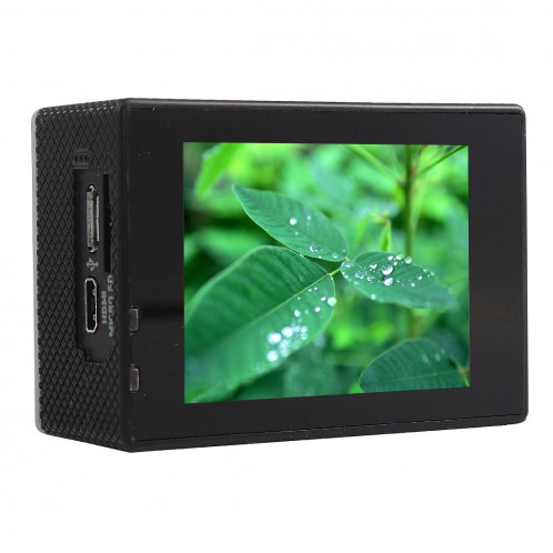 F60 2.0 pouces Écran 4K 170 degrés Grand Angle WiFi Appareil photo caméra vidéo avec boîtier étanche, carte mémoire compatible 64 Go (jaune) SF087Y8-00