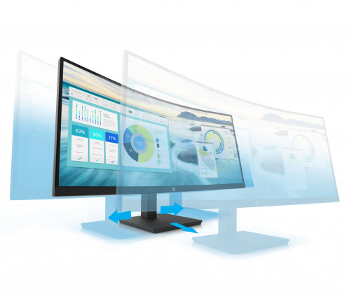HP P34hc G4 34 pouces WQHD USB-C Curved Monitor (3440x1440)/TI/HDMI/DP/VESA XP2342133D1582-013