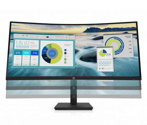 HP P34hc G4 34 pouces WQHD USB-C Curved Monitor (3440x1440)/TI/HDMI/DP/VESA XP2342133D1582-013