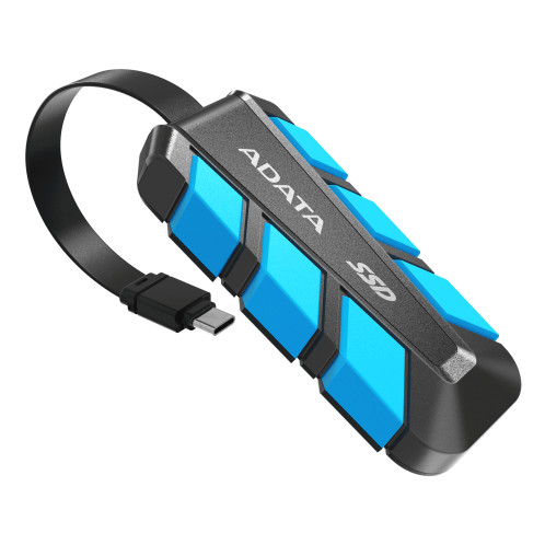 ADATA Externe SSD SC740 2TB Plug&Go bleu 1050/1000 MIL.STD 129441-05