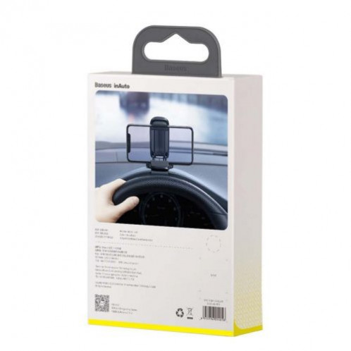 Baseus Car Mount Big Mouth Pro series holder (4,7 6,5 inch) Black (SUDZ-A01) DA52287-017