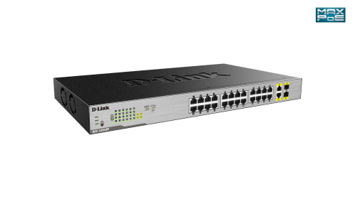 D-Link DGS-1026MP 26-Port Layer2 PoE+ Gb Switch 158890-04