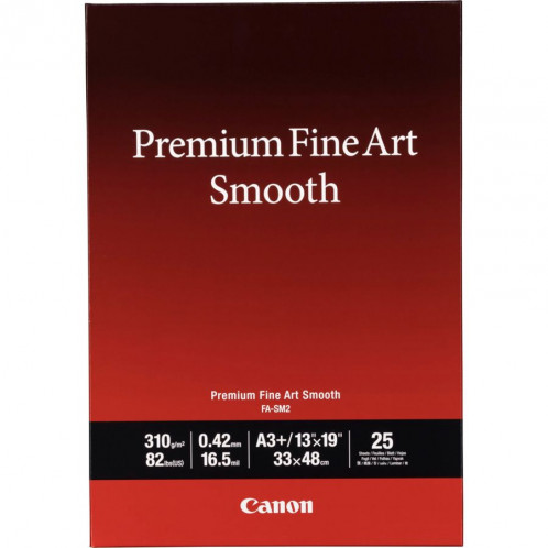 Canon FA-SM 2 Premium FineArt Smooth A 3+, 25 feuilles, 310g 676132-02