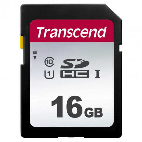 Transcend SDHC 300S 16GB Class 10 UHS-I U1 380438-02