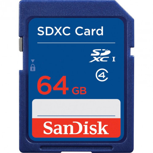 SanDisk SDXC Carte 64GB SDSDB-064G-B35 723340-03