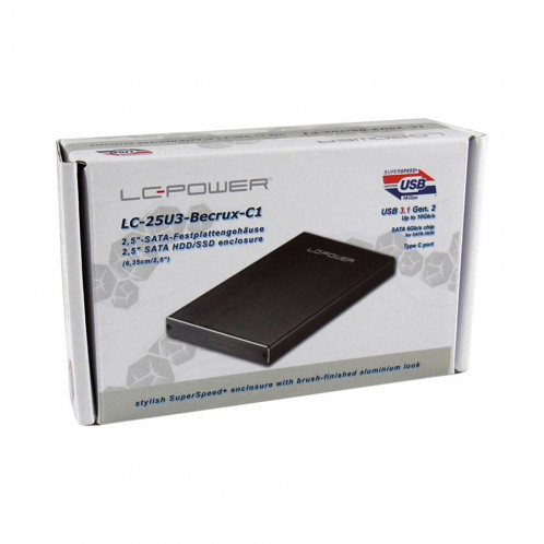 LC-Power LC-25U3-Becrux-C1 USB 3.1 Typ C / 2,5 SATAIII 438076-06