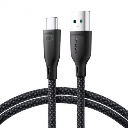 Joyroom USB Type-C Multi-Color Series Fast Charging and Data Cable, 100W, 1m, Black (S-A34) DO173864-03