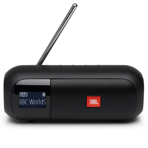 JBL Tuner 2 Portable Bluetooth Speaker with FM/DAB/DAB+ Black EU DB7500807-07