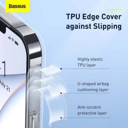 Baseus iPhone 13 Pro case Frosted Glass Protective Transparent (ARWS000102) DA190554-017