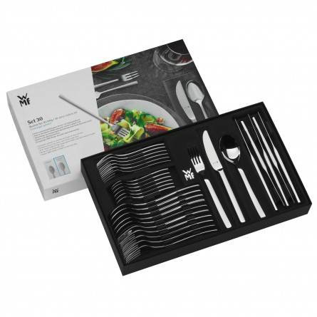 WMF Corvo Lot de 30 couverts Cromargan protect 193554-09