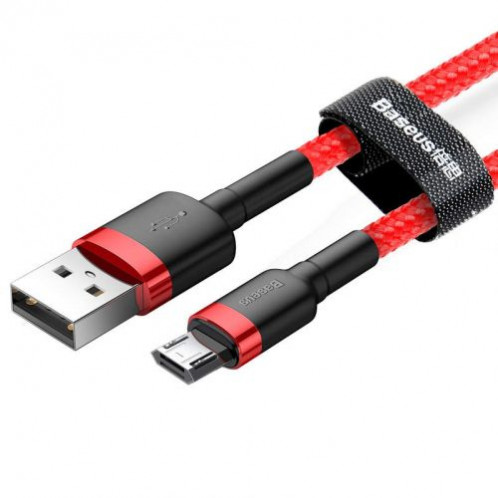 Baseus Micro USB Cafule Cable 1.5A 2m Red + Red (CAMKLF-C09) DA231790-09