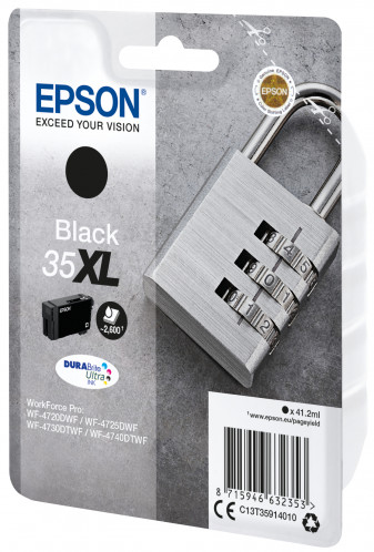 Epson noir DURABrite Ultra Ink 35 XL T 3591 285868-03