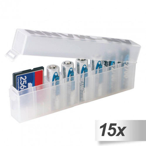 15x1 Ansmann Box pour 8 Cellules Mignon 502490-01