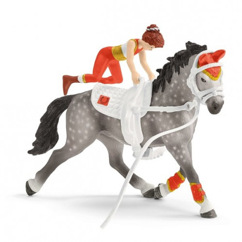 Schleich Club hippique 42443 Set d'équitation voltige de Mia 488259-015