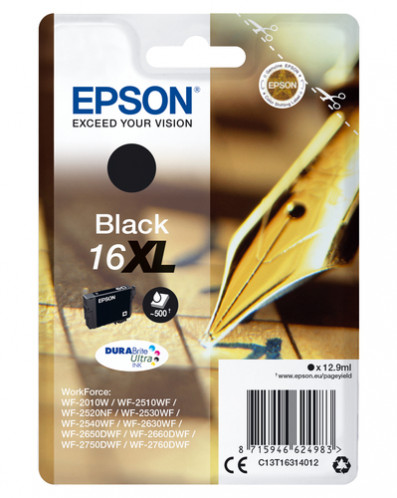 Epson XL noir DURABrite Ultra T 163 T 1631 267696-03
