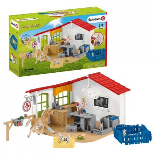 Schleich Vie à la ferme 42502 Pratique vétér. av. anim. domest 488294-017