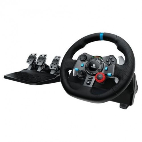 Logitech Racing Wheel G29 Driving Force with Pedals for PC, PS5, PS4, PS3 Black EU (941-000112) DO18300853-04
