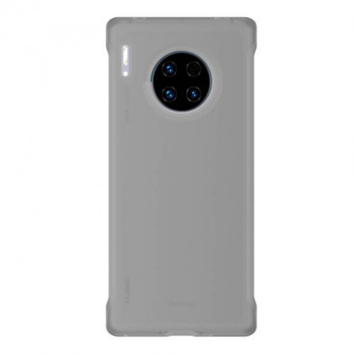 Baseus Huawei Mate 30 Pro case Jelly Liquid Silica Gel Transparent Black (WIHWMATE30P-GD01) DA020155-09