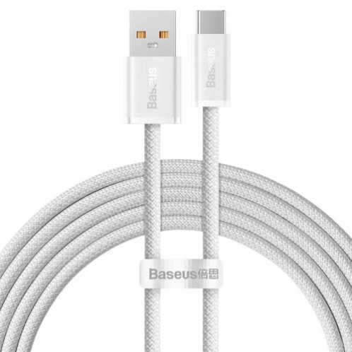 Baseus Type-C Dynamic Series cable 100W, 2m White (CALD000702) DA327589-08