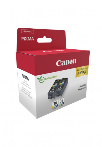 Canon CLI-36 Color Lot de 2 829908-03