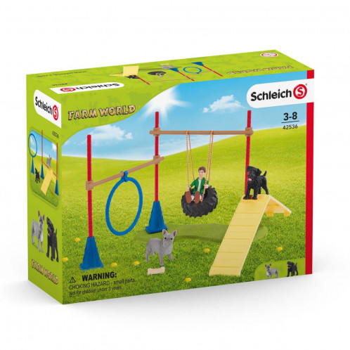 Schleich Vie à la ferme 42536 Divertissement pour chiens 607294-014