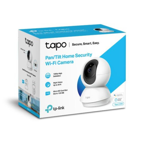 TP-LINK Camera Tapo TC70 Wi-Fi Indoor Security Camera 1080P White EU DP2030447-02