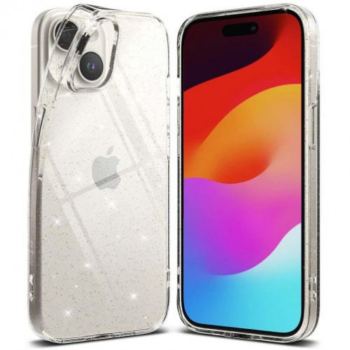 Ringke iPhone 15 Case Slim Glitter Clear DI546774-09