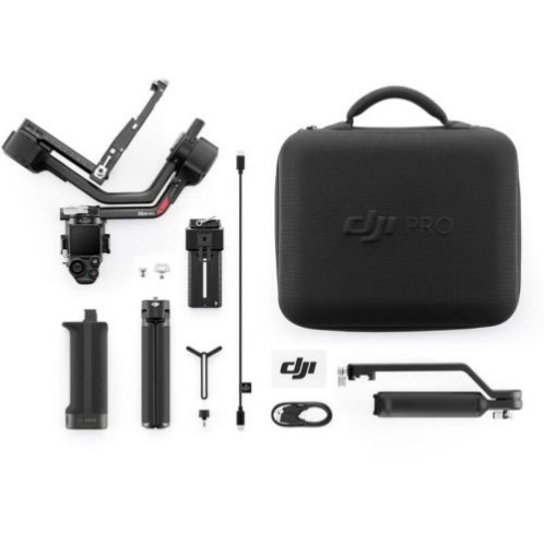 DJI Action Camera Handheld Gimbal RS 4 Pro Combo, Black EU (CP.RN.00000346.03) DJ7990030-01