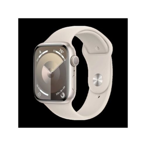 Apple Watch Series 9 GPS 45mm Starlight Alu Case, Starlight Sport Band M/L EU MR973 DP28100501-02