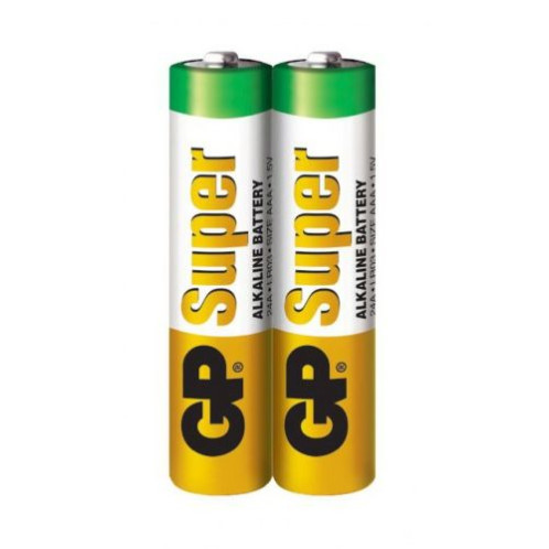GP Battery (LR03) AAA Zinc Super (2 batteries / shrink) 1.5V DP035115-01