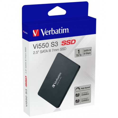 Verbatim Vi550 S3 2,5 SSD 1TB SATA III 49353 516973-05