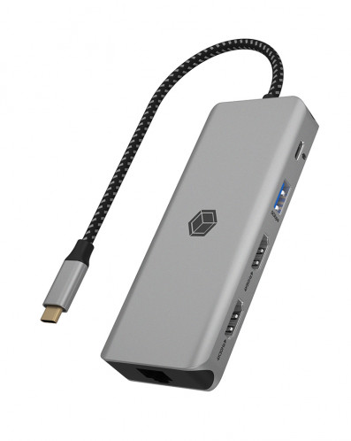 Raidsonic ICY BOX IB-DK4012-CPD Station docking 9en1 mobile 872027-02