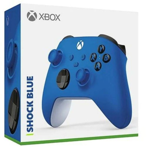 Microsoft XBOX Series X/S Wireless Controller (QAS/QAT/QAU/QUA) Gamepad, Shock Blue EU DI3890312-04