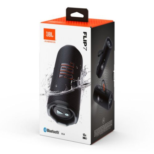 JBL Flip 7 Bluetooth Wireless Speaker Black EU DB945062-04
