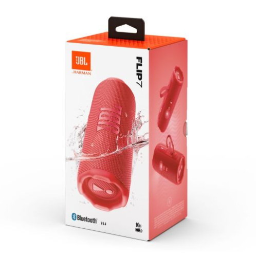 JBL Flip 7 Bluetooth Wireless Speaker Red EU DB8990310-04