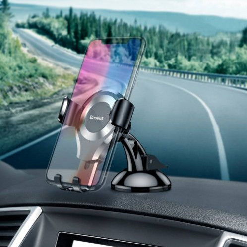 Baseus Car Mount Osculum Type Gravity Black/Silver (SUYL-XP0S) DA42761-012