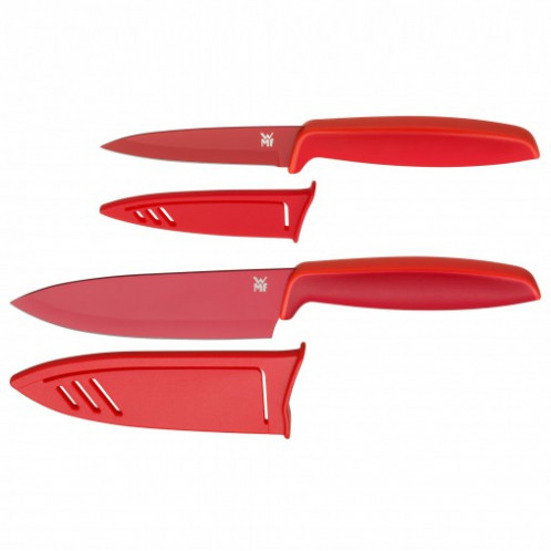 WMF Touch Kit de 2 couteaux rouge 504744-00