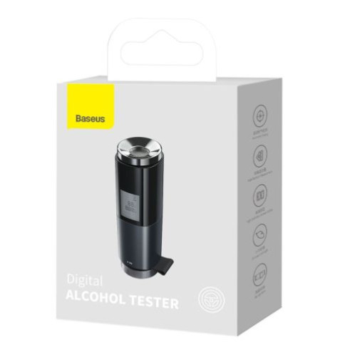 Baseus Alcohol Breathalyser Breathless Series, PD 5V (with USB Type-C 1m cable), Black (CRCX-01) DA1699623-04