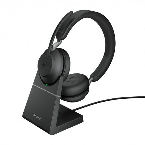 Jabra Evolve2 65 MS Ecouteurs stéréo USB-A noir BT av. station 717488-07