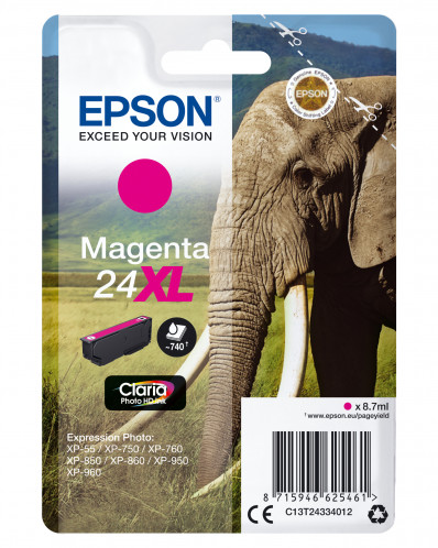 Epson XL magenta Claria photo HD T 243 T 2433 267864-05