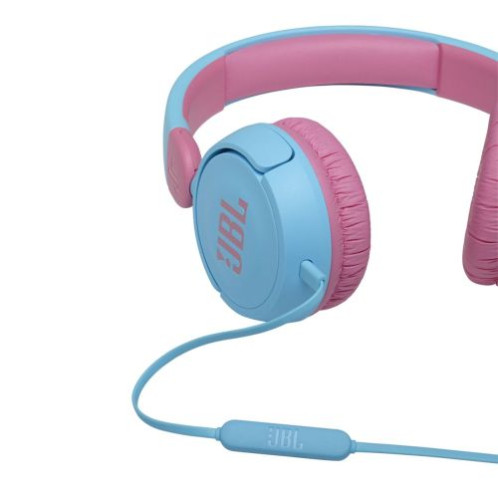 JBL JR310 Wired On-Ear Headphones for Kids Blue EU DB2690424-05
