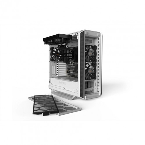 be quiet! SILENT BASE 802 boîtier avec vitre, blanc 607385-06