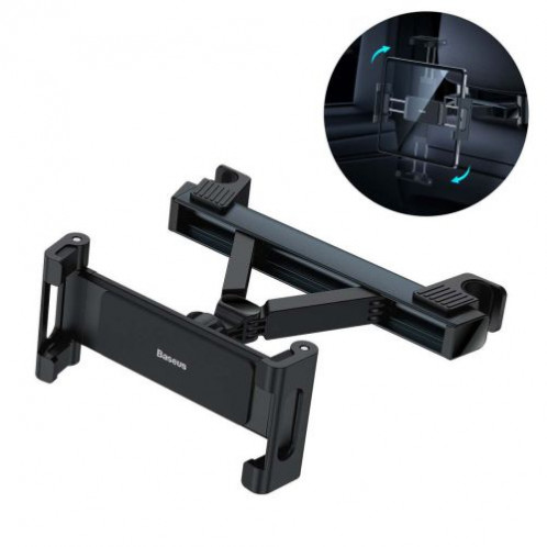 Baseus Car Mount JoyRide Pro Backseat mobile/tablet holder, fits from 4.7 to 12.3 inch, Black (SUTQ000001) DA948267-012