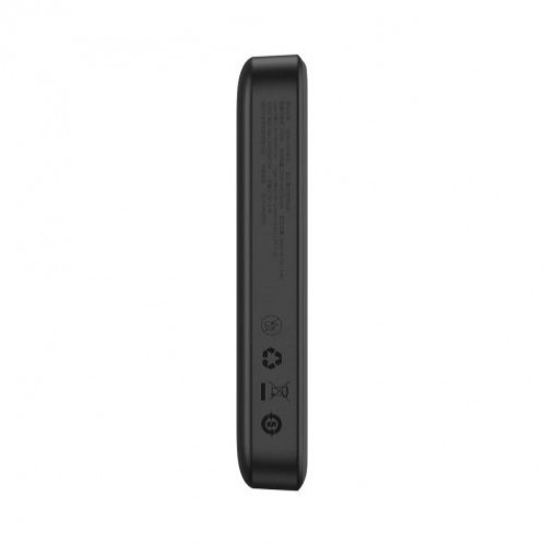 Baseus Power Bank Magnetic Mini Wireless Fast charging (With Xiaobai Type-C to Type-C 60W(20V/3A) 0.5m) MagSafe 15W / PD 20W, 10000 mAh, Black (PPCX070001) DA2283224-09