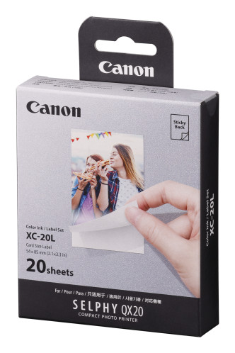 Canon XC-20 L Sticker Kit 20 feuilles 54 x 85 mm 115063-04