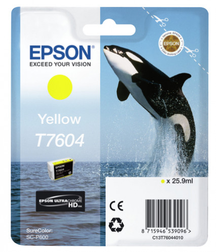 Epson jaune T 7604 857899-02
