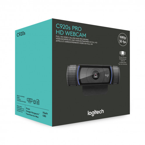 Logitech C920s HD Pro Webcam 470885-00