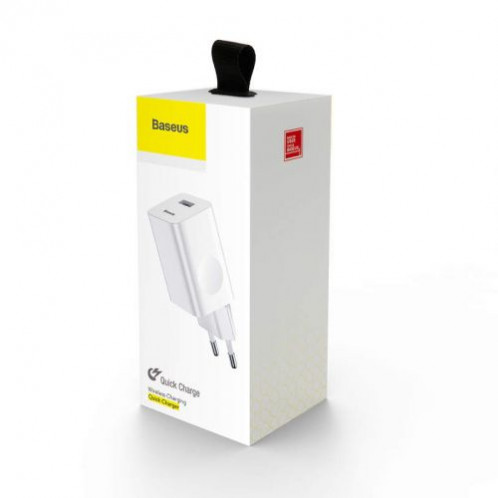 Baseus Travel Charger Quick Charger White EU (CCALL-BX02) DA496125-09